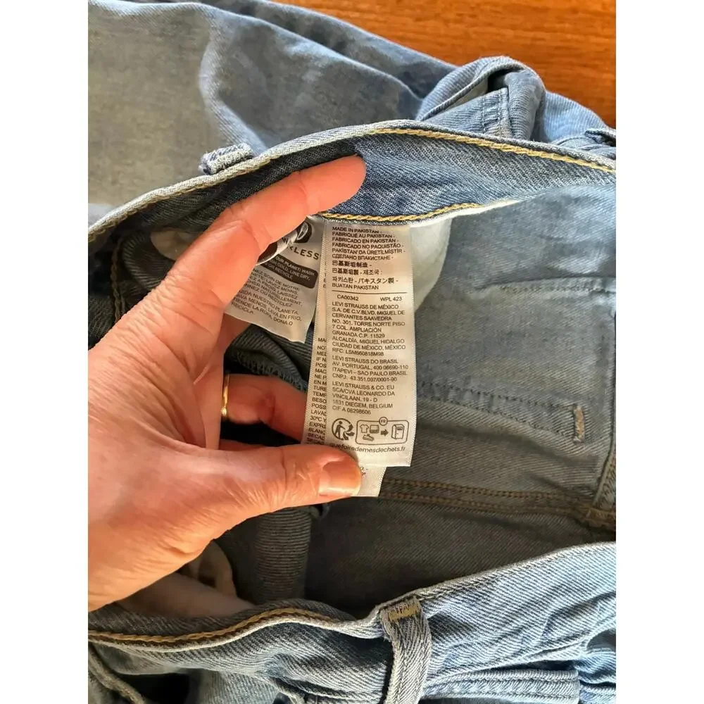 Levi’s ‘94 mid-rise baggy wide leg denim size 30/10 what else can I say - Picture 3 of 9